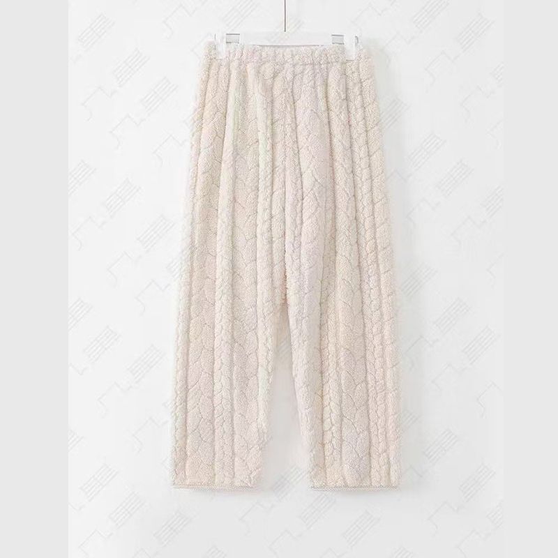 Warm And Comfortable Plush Pajamas Set